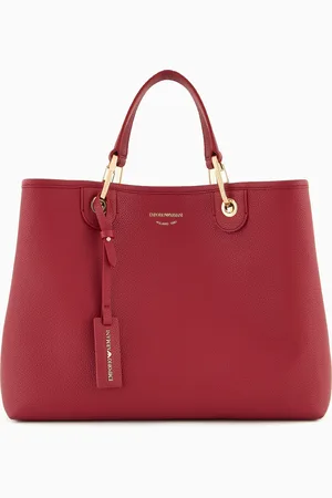 Emporio Armani Medium MyEA shopper bag with deer print