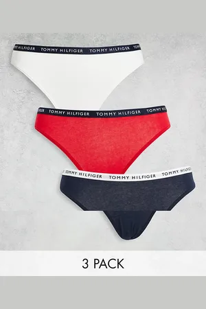 Tommy Hilfiger 3 pack brief in navy white and red