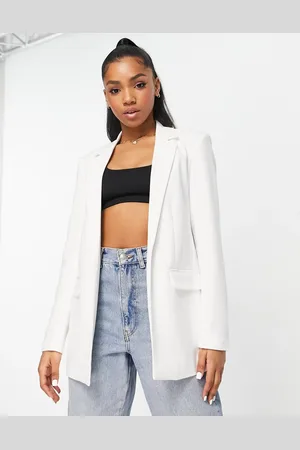 Pieces® Tailored oversized blazer in