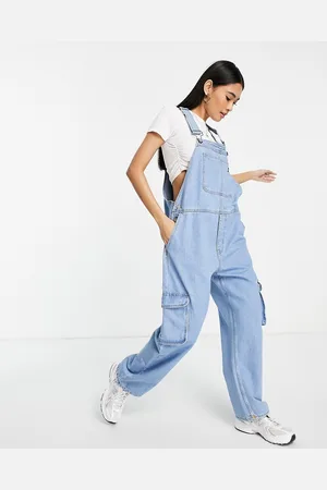 Dr Denim Straight leg dungarees in