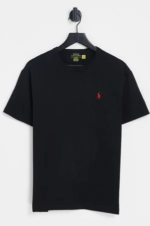 Ralph Lauren Oversized heavyweight t-shirt in with pony logo
