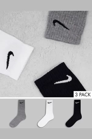 Nike Unisex 3 pack crew socks in