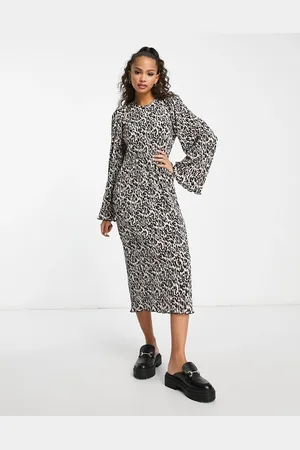 Monki leopard clearance dress