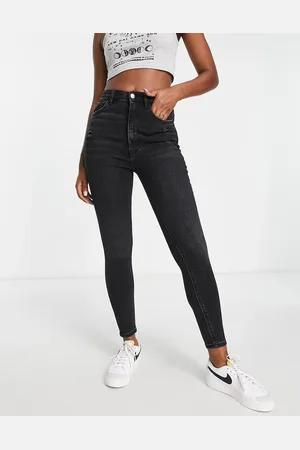 Stradivarius Super high waist skinny jean in