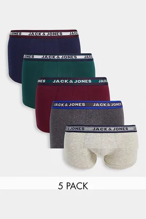 JACK & JONES 5 pack trunks in multi