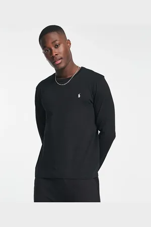 Ralph Lauren Long sleeve lounge soft cotton top in