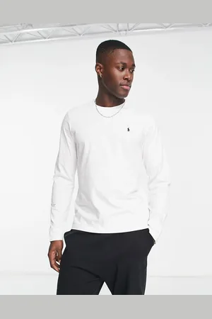 Ralph Lauren Long sleeve lounge soft cotton top in