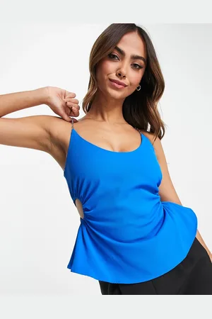 Urban Revivo Cut-out top with chain straps in