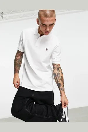 Paul Smith Regular fit logo short sleeve polo in
