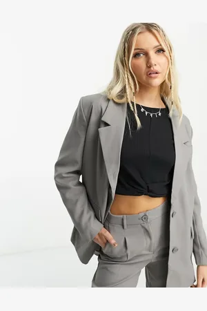 Noisy May Oversized tailored dad blazer co-ord in