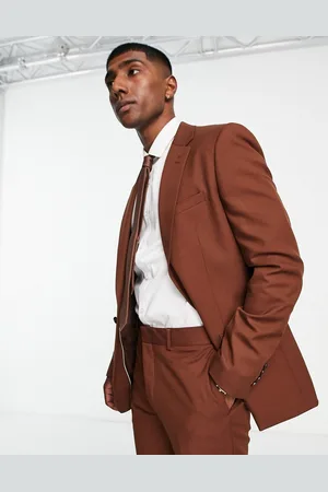 River Island Suit jacket in rust