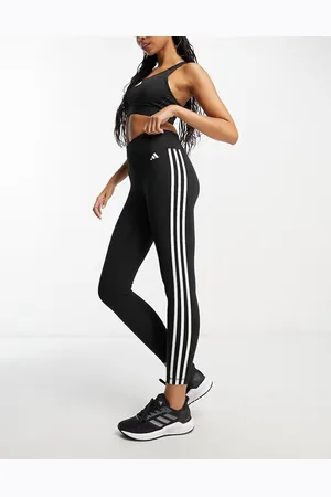 adidas Adidas Training Train Essentials 3 stripe leggings in