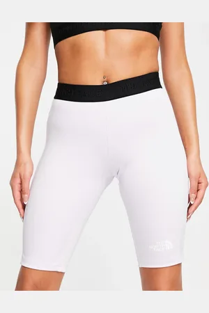 The North Face Training High Waist shorts in lilac