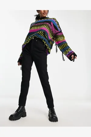 JJXX Berlin high waisted slim leg jeans in