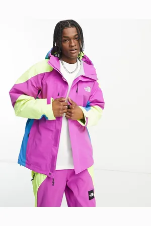 The North Face NSE Carduelis 3L DryVent waterproof jacket in and yellow