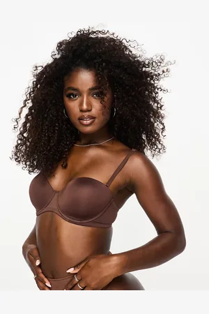 ASOS Microfibre moulded multiway strapless bra in