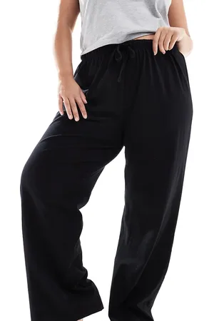ASOS ASOS DESIGN Curve mix & match cotton pyjama trouser in
