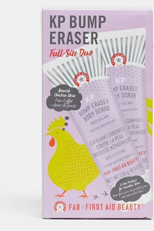 First Aid Beauty KP Bump Eraser Body Scrub Duo with 10% AHA (Save 30%)