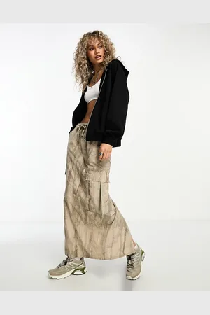 Weekday Essence zip hoodie in