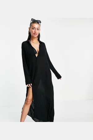 Esmée Esmee Exclusive maxi beach shirt summer dress in