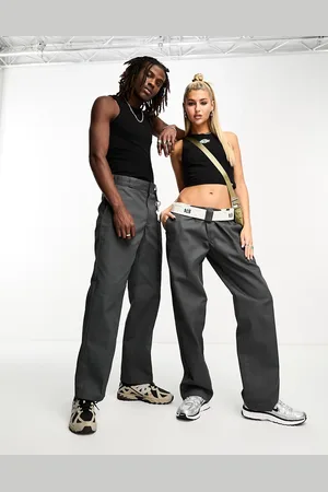 Dickies 874 straight fit unisex work chino trousers in charcoal