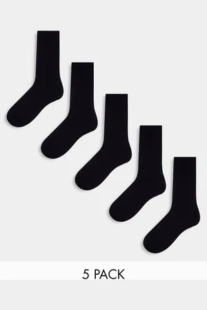 Weekday Ribbed socks 5-pack in