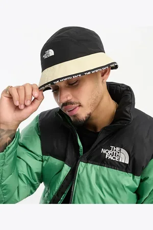 The North Face Cypress bucket hat in stone and black