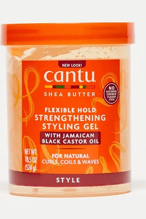 Cantu Shea Butter Maximum Hold Strengthening Styling Gel with Jamaican Black Castor Oil