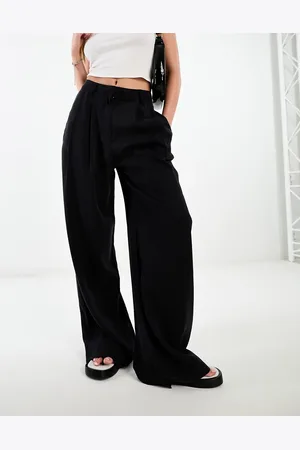 ASOS Casual wide leg trouser in