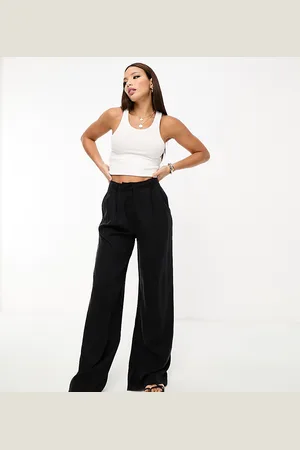 ASOS ASOS DESIGN Tall casual wide leg trouser in