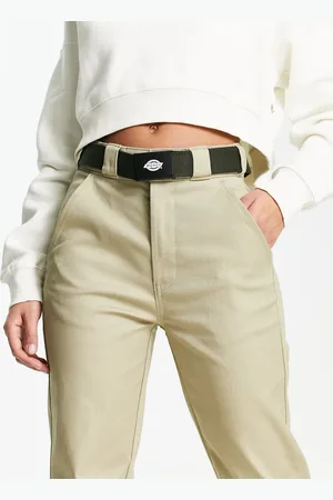 Dickies Orcutt belt in olive canvas