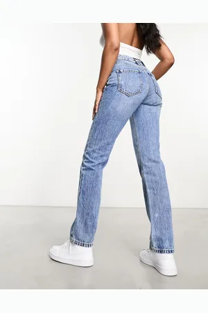 VERO MODA Hailey straight leg jeans in medium