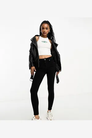 Dr Denim Lexy mid rise super skinny jeans in