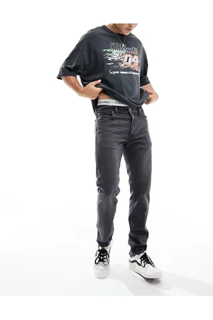 Lee Rider slim fit jeans in worn in shadow wash