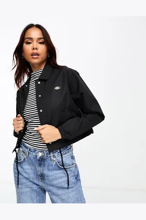Dickies Oakport cropped coach jacket in
