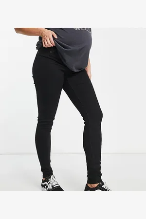 ASOS ASOS DESIGN Maternity skinny jean with over bump in