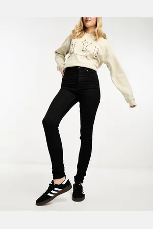 Monki Oki high waist skinny jeans in
