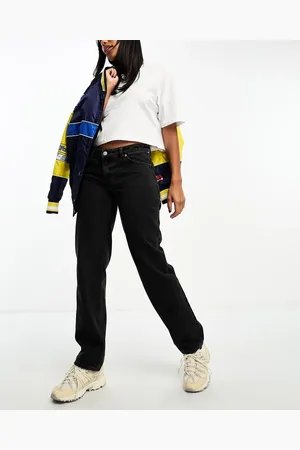 Monki Moop low rise straight leg jeans in