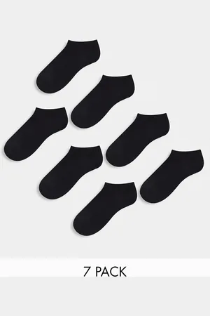 ASOS 7 pack trainer socks in