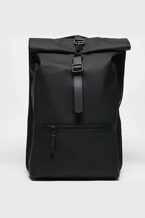 Rains 13320 unisex waterproof roll top backpack in