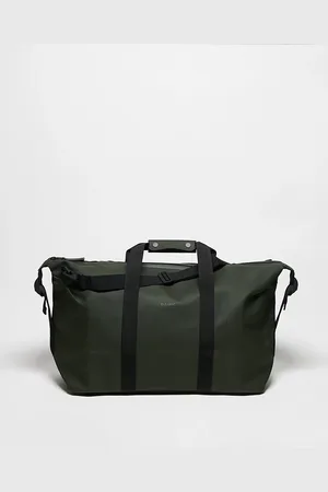 Rains 14200 unisex waterproof weekend duffel bag in khaki