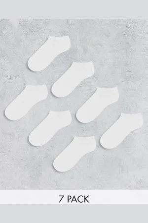 ASOS 7 pack trainer socks in
