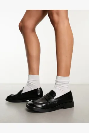 Pull&Bear Square toe loafer in