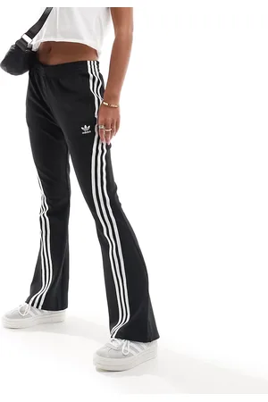 adidas Originals 'Sports Resort' three stripe wide leg track pants