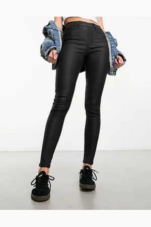 New Look Coated jeggings in