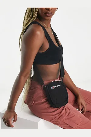 Berghaus Logo cross body flight bag in