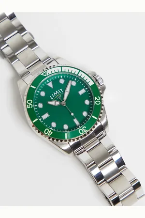 Limit Mens bracelet watch in with green dial