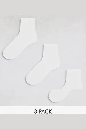 Weekday Bella 3-pack ribbed socks in