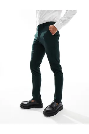 ASOS Skinny suit trouser in forest