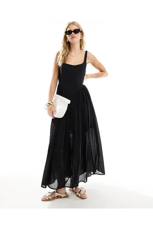 ASOS Voile picnic midi sundress in
